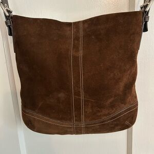 Coach Chocolate Brown Leather Handbag